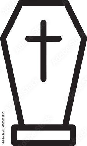 Cross Outline Icon