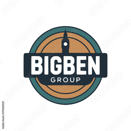 London big ben big ben vector silhouette"