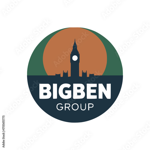 London big ben big ben vector silhouette"