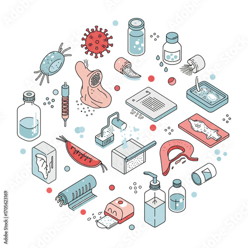 medical research tools and laboratory equipment for healthcare innovation facilitating scientific discovery and advancements in diagnostic and therapeutic solutions.