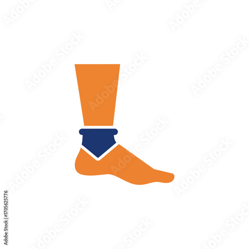 ankle support providing comfort to foot used for sports recovery and injury prevention aiding athletic performance with compression and stability