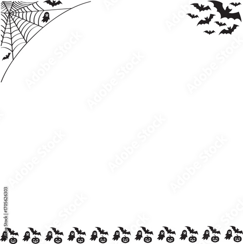 Spooky Halloween Frame