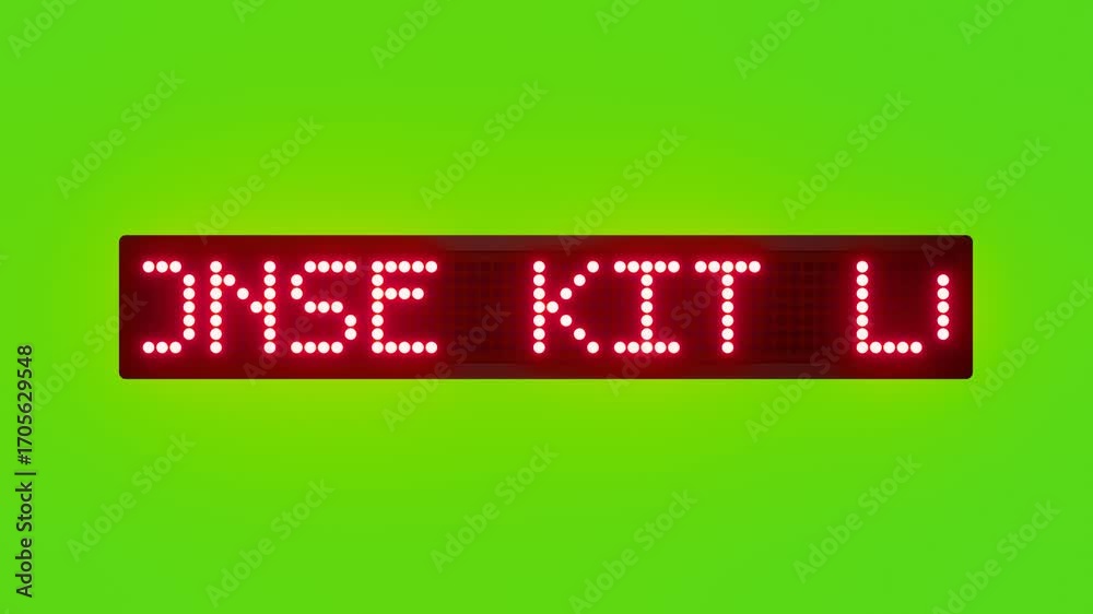 SPILL RESPONSE KIT LOCATED IN THE SAFETY ROOM Scrolling Red Dot Matrix ...