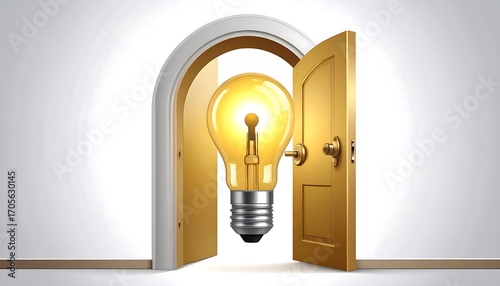 Golden doorway to enlightenment