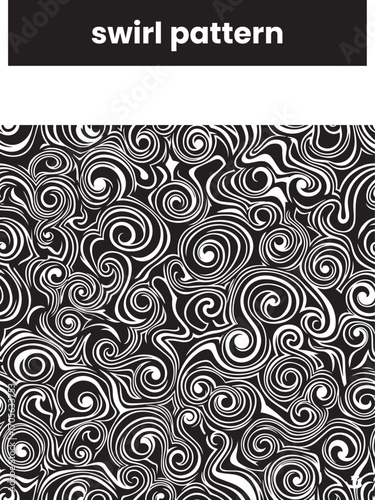 Elegant swirl pattern