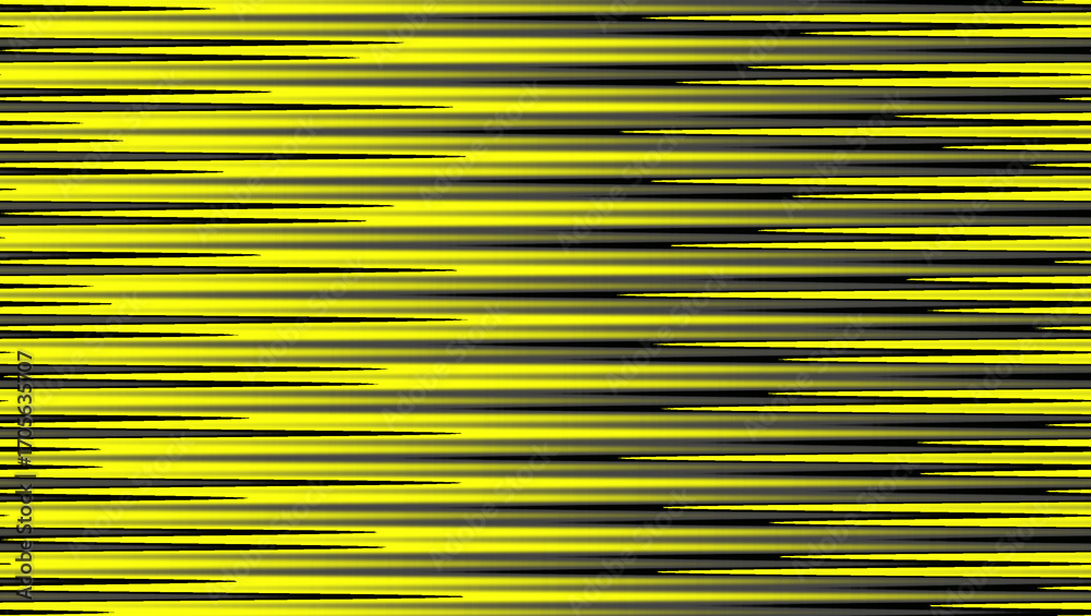 Obraz premium High-speed horizontal yellow streaks create a dynamic motion background ideal for tech visuals, racing themes, or modern web design.