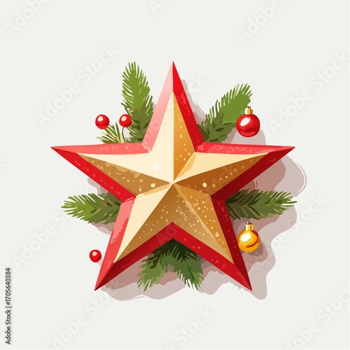 Weihnachtsdekoration Stern