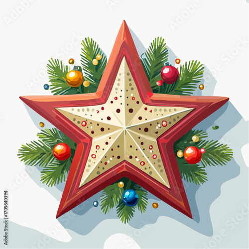 Weihnachtsdekoration Stern