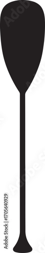  Paddleboard silhouette vector design perfect for water sport, summer vacation, balance training and outdoor fun.