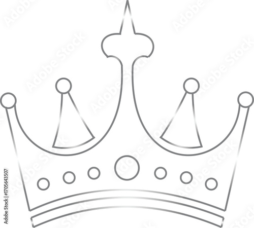 crown vector illustration