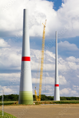 Aufbau eines Windenergierades