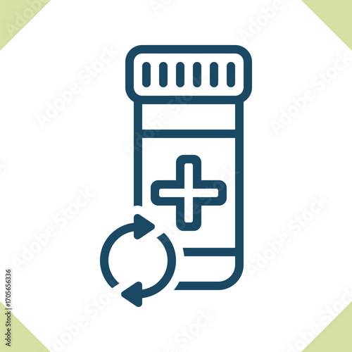 Pill Bottle Icon
