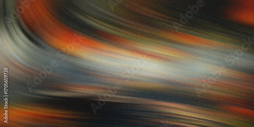Abstract swirls of fiery orange, cool grey, and deep black blend together in a dynamic, textured pattern