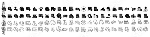 Insurance icon vector set. actuarial illustration sign collection. insurance policy symbol. assurance logo.