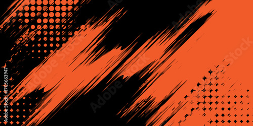 Burning red and orange flames create an abstract, textured background with a hot, energetic design and motion