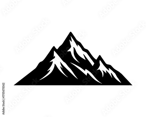 vector illustration of mountain