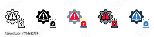 Incident icon multiple style 