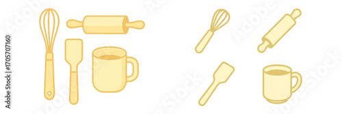 Kitchen Utensils for Baking and Cooking Activities