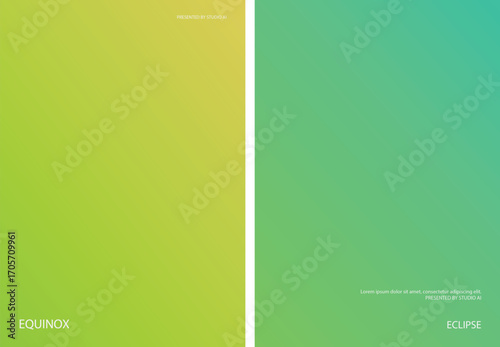 Modern Gradient Vector Poster Template Background