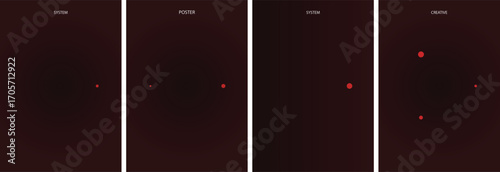 Abstract Geometric Vector Poster Background Design