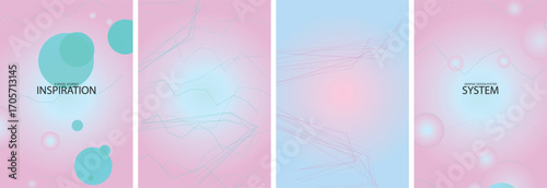 Abstract Geometric Vector Poster Background Design
