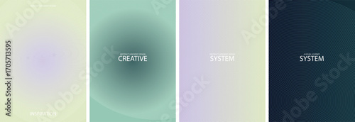 Abstract Geometric Vector Poster Background Design