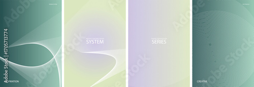 Abstract Geometric Vector Poster Background Design