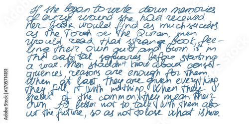 Hand drawn cursive essay paper filled with antique scribbles vintage handwritten nonsense script in flowing pen and ink totally unreadable and illegible decorative writing background texture