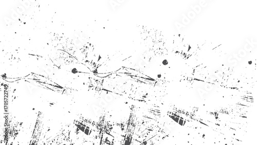 Distress grunge black dusty texture. 