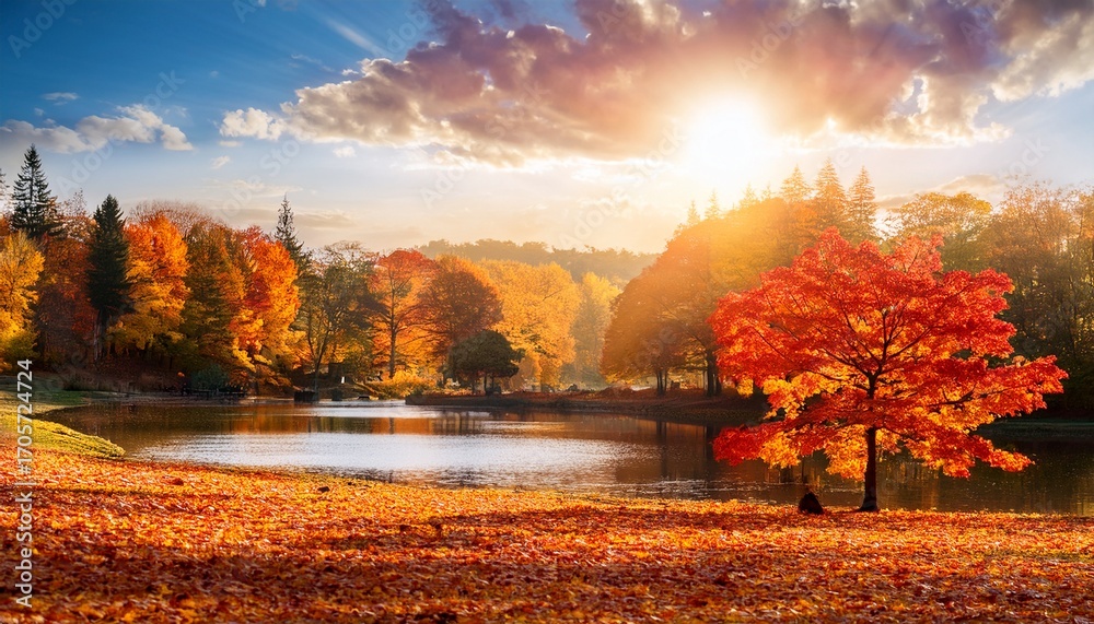 Obraz premium Autumn Happy Fall