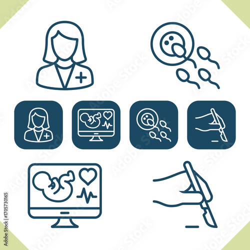 Gynecology Icons