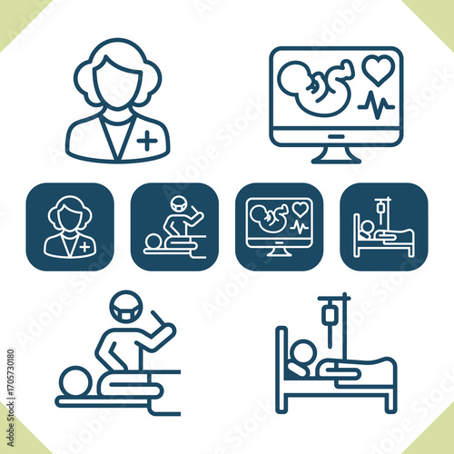 Gynecology Icons