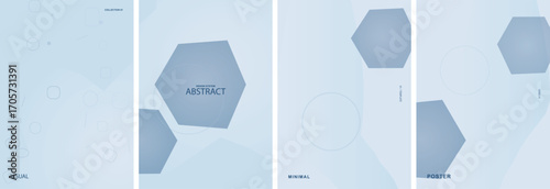 Abstract Geometric Vector Poster Background Design