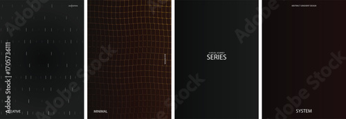 Abstract Geometric Vector Poster Background Design