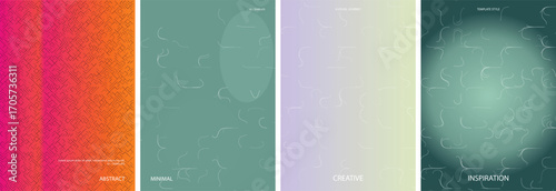 Abstract Geometric Vector Poster Background Design