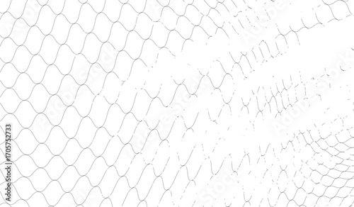 Seamless mesh pattern resembling fishing nets or sports nets like soccer goals, volleyball, basketball hoops, and hockey. Perfect for sportswear design, textiles, or dynamic graphic backgrounds.