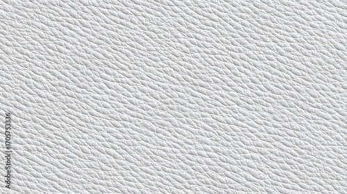 Closeup of a seamless, high- white leather texture with a minimalist, contemporary and luxurious design.