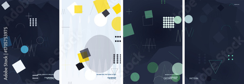 Modern Gradient Vector Poster Template Background