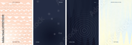 Modern Gradient Vector Poster Template Background