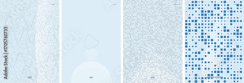 Modern Gradient Vector Poster Template Background