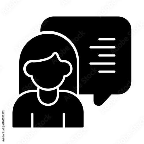 talking