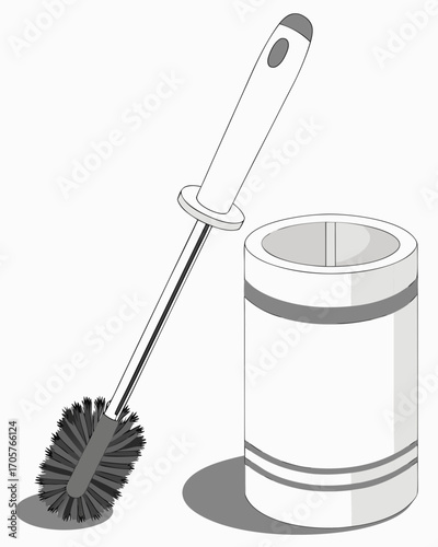 Essential bathroom toilet brush and holder set for maintaining cleanliness and hygiene in modern homes.