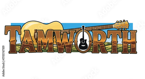 Tamworth Australia Country Music Festival Logo