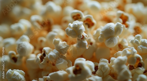 Delicious Fluffy Popcorn Kernels Ready for Movie Night or Snack Time