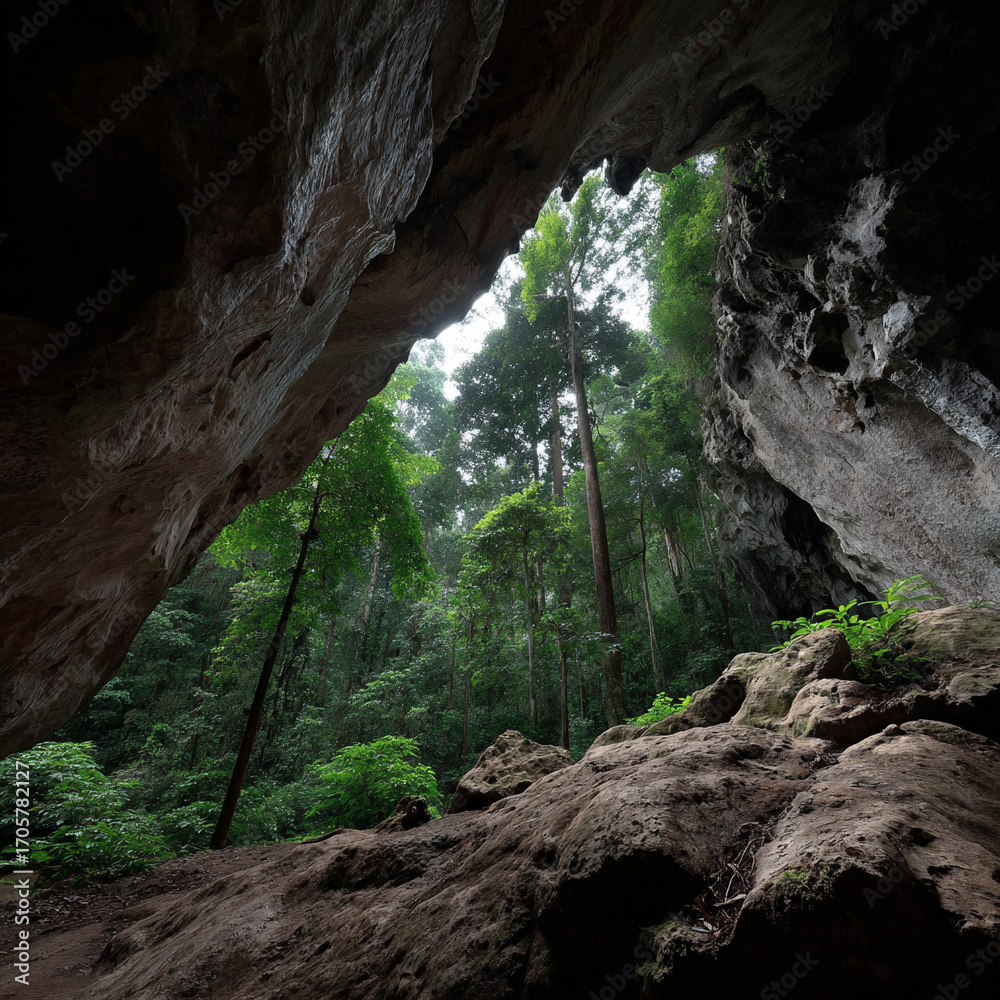 Obraz premium Rock cave.