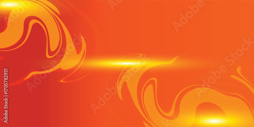 A vibrant gradient background features a combination of orange and yellow hues with soft, wavy textures. This colorful design adds depth and warmth, perfect for creative projects.