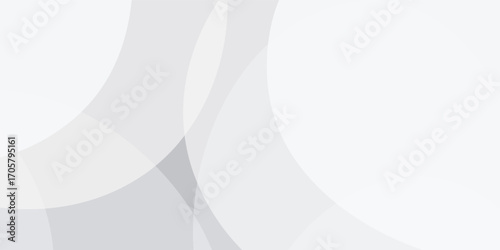 abstract white gradient color background with curve and swirl lines decoration