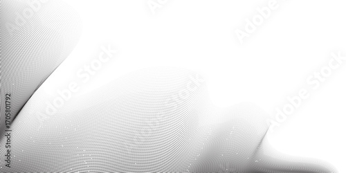 Grunge halftone gradient background. Faded grit noise texture. White and black sand wallpaper. Retro pixelated backdrop. Anime or manga style comic overlay. Vector graphic design textured template