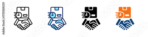 Flash Deal All In One Icon Multi Styles Vector Set