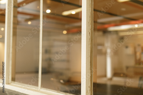 Stock photo of a blurry off...